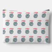 MahJong-Spielsymbol Joker-Kachel Zubehörtasche (Vorderseite)