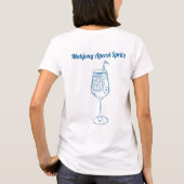 Mahjong Spritz Society T-Shirt (Rückseite)