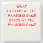 mahjong steinuntersetzer (Vorderseite)