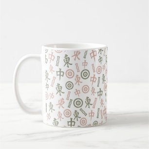 Mahjong Symbole Kaffeetasse