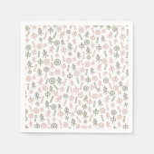 Mahjong-Symbole Serviette (Vorderseite)