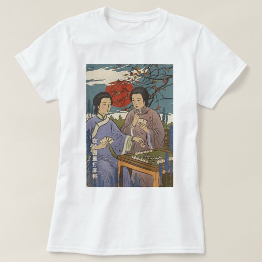 Mahjong T-Shirt (Design vorne)