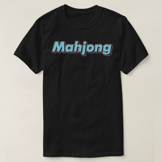Mahjong T-Shirt (Design vorne)