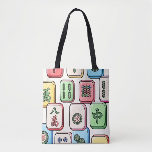 Mahjong-Taschentuch Tasche (Vorderseite)