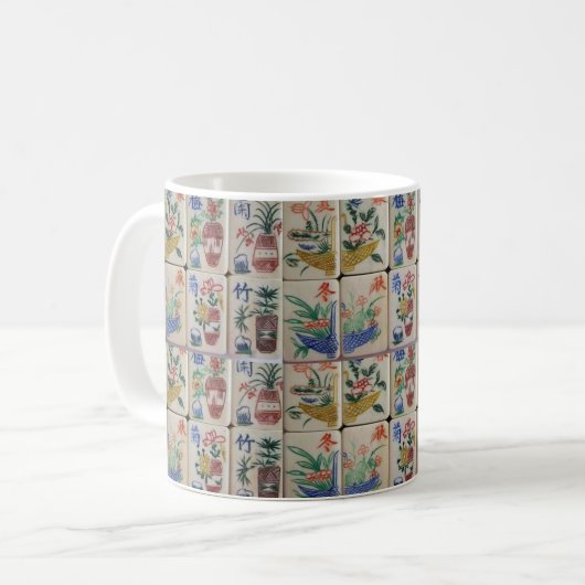 Mahjong Tasse (Vorderseite Links)