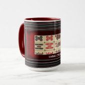 Mahjong Tasse (Vorderseite Links)