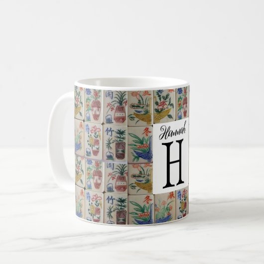Mahjong Tasse (Vorderseite Links)