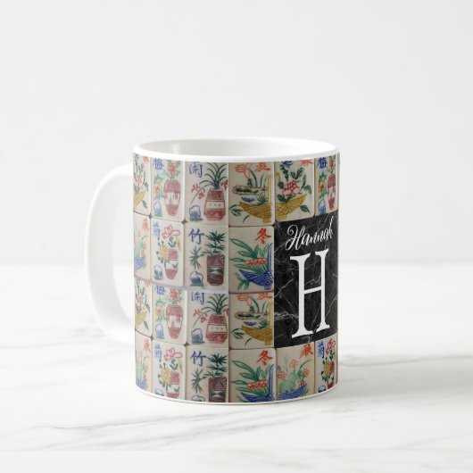 Mahjong Tasse (Vorderseite Links)