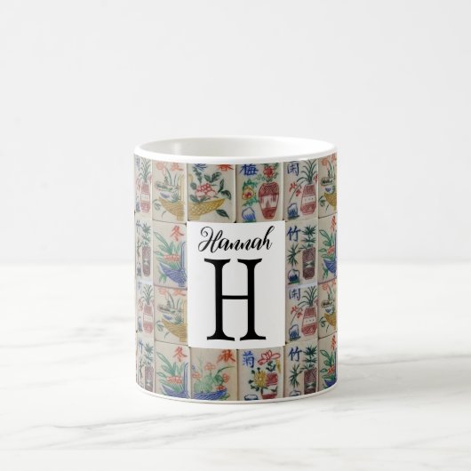 Mahjong-Tasse Kaffeetasse (Mittel)