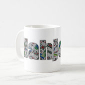 Mahjong-Tasse Kaffeetasse (Vorderseite Links)