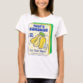 Mahjong That's Bananas Spielstein T-Shirt (Vorderseite)