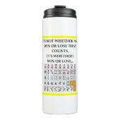Mahjong Thermosbecher (Vorderseite)
