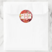 Mahjong Tile Monogram Sticker (Tasche)
