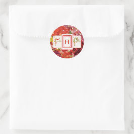 Mahjong Tile Monogram Sticker