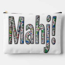 Mahjong Tile Pouch - Mahj! Zubehörtasche