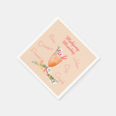 Mahjong Tiles and Cocktail Paper Napkin Serviette (Ecke)