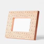 Mahjong Tiles Design Etted Picture Frame Geätzte Rahmen (Links)