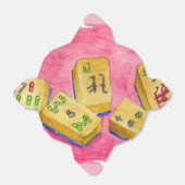 Mahjong Tiles Geschenkschachtel (Ungefaltet)