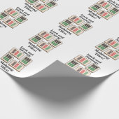 Mahjong Tiles Luck Strategy Player Fans Geschenkpapier (Ecke)