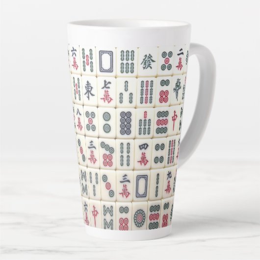 Mahjong Tiles Milchtasse (Rechte Ecke)