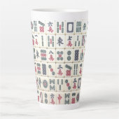 Mahjong Tiles Milchtasse (Vorderseite)