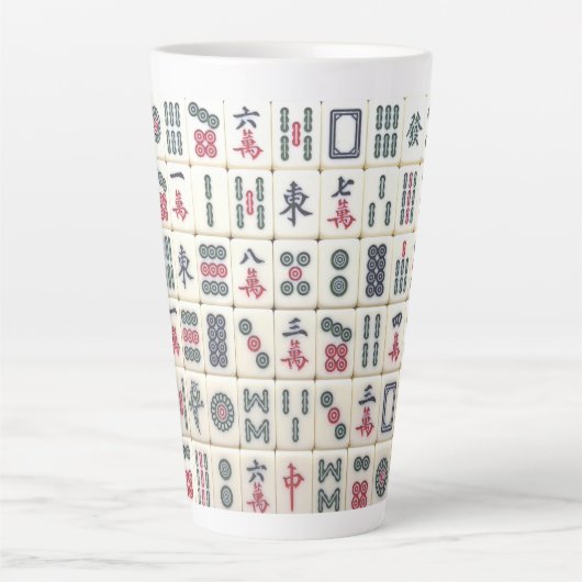 Mahjong Tiles Milchtasse (Vorderseite)