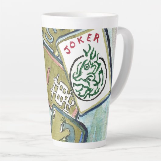 Mahjong Tiles Milchtasse (Rechte Ecke)