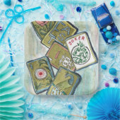 Mahjong Tiles Pappteller (Party)