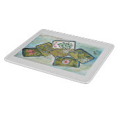 Mahjong Tiles Schneidebrett (Ecke)