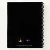 Mahjong Tiles Spiral Notebook Notizblock (Rückseite)