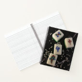 Mahjong Tiles Spiral Notebook Notizblock (Innenseite)
