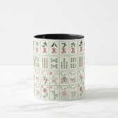 Mahjong Tiles Tasse (Zentrum)