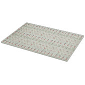 Mahjong Tiles Tempered Glas Schneidebrett (Ecke)