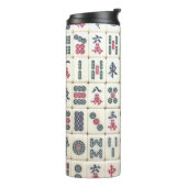 Mahjong Tiles Thermosbecher (Nach links gedreht)