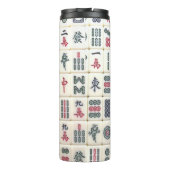 Mahjong Tiles Thermosbecher (Rückseite)