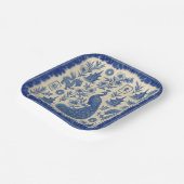 Mahjong Toile Papierplatten Pappteller (Gewinkelt)
