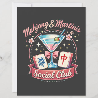 Mahjong und Martinis Sozialclub