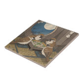 Mahjong Vögel spielen Spiel  Fliese (Seite)