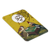 Mahjong Vögel spielen Spiel Magnet (Rechte Seite)