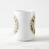 Mahjong-Weihnachts-Kaffeetasse Kaffeetasse (Mittel)