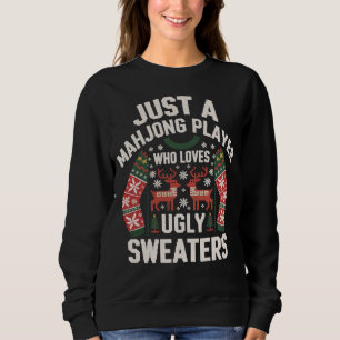 Mahjong Weihnachts Shirt – Ugly Sweater Style