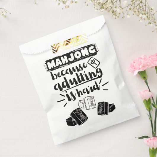 Mahjong, weil das Ehebruch schwer ist | Funny mahj Geschenktütchen (Versiegelt)
