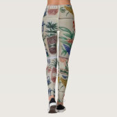 Mahjong White Leggings (Rückseite)