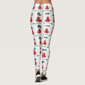 Mahjong White Leggings (Rückseite)