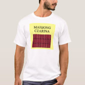 MAHJONG Witz T-Shirt (Vorderseite)