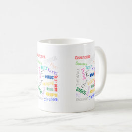 Mahjong Words Cup Kaffeetasse