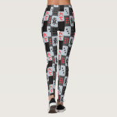 Mahjong Zelt Leggings (Rückseite)
