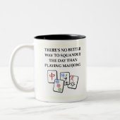 MAHJONG ZWEIFARBIGE TASSE (Links)