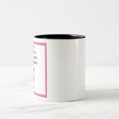 MAHJONG ZWEIFARBIGE TASSE (Mittel)