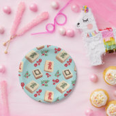 Mahjongg Dragons Plate Pappteller (Party)